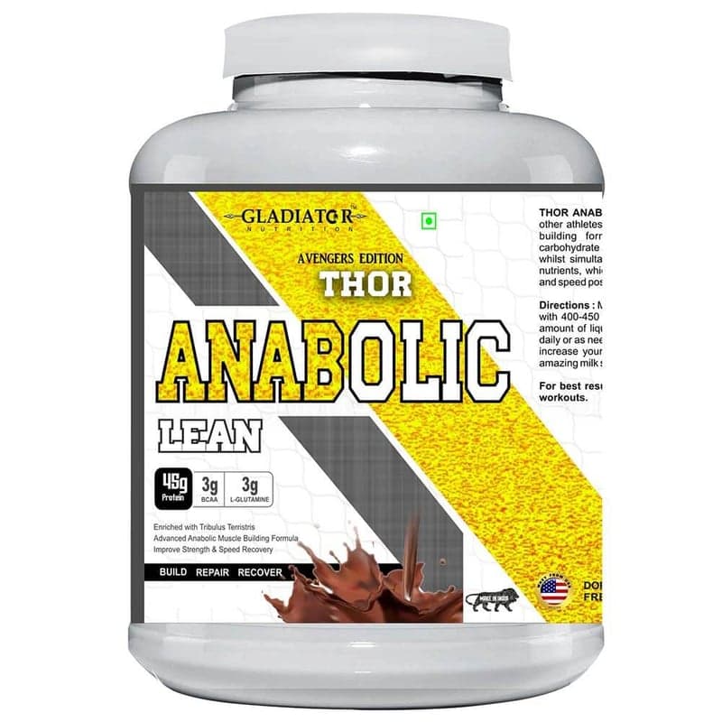 Gladiator Nutrition Thor Anabolic Lean, 6.6 lb Chocolate Cream