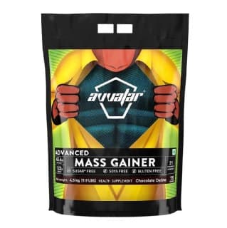 Avvatar Advanced Mass Gainer, 9.9 lb Chocolate Delite
