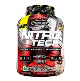 MuscleTech NitroTech Performance Series, 4 lb Cookies & Cream