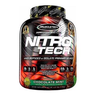 MuscleTech NitroTech Performance Series, 4.01 lb Chocolate Mint