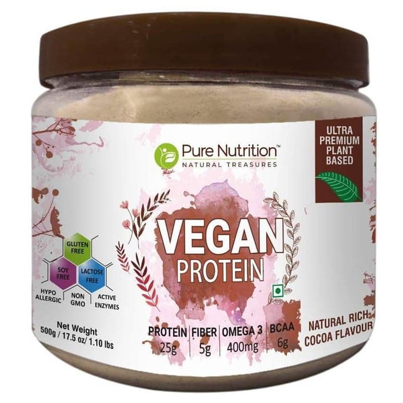 Pure Nutrition Vegan Protein, 1.1 lb Cocoa