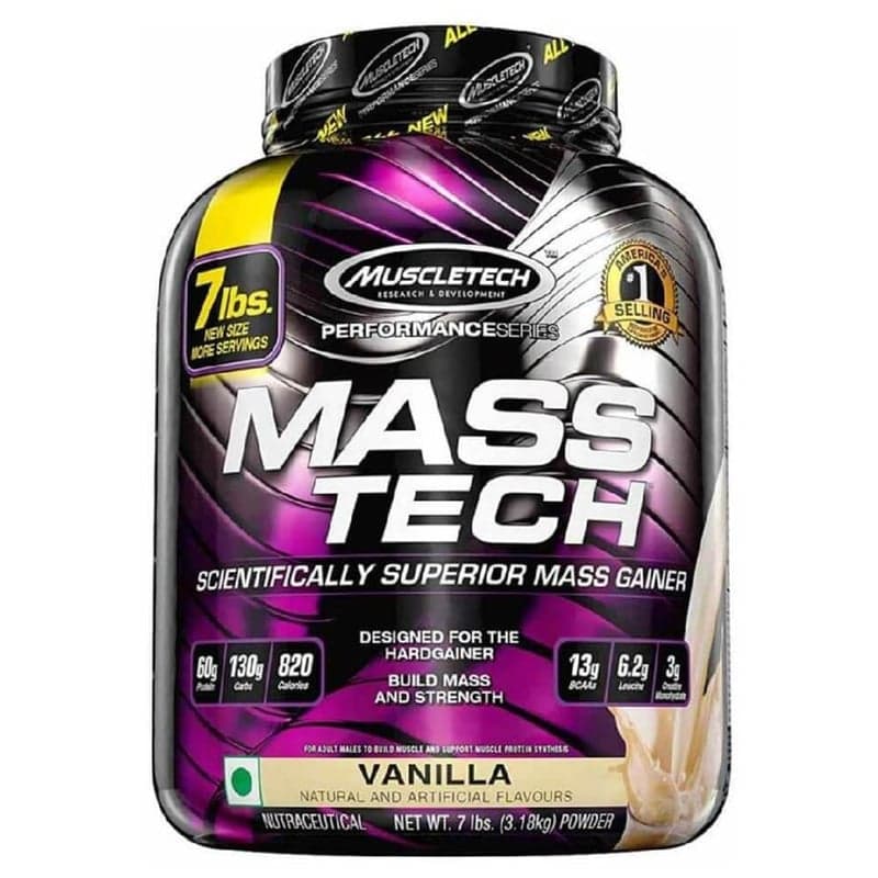 MuscleTech Mass Tech, 7 lb Vanilla