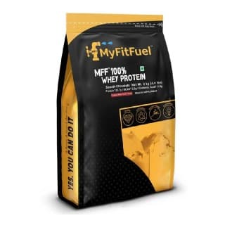 MyFitFuel MFF 100% Whey Protein, 4.4 lb Smooth Chocolate