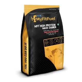 MyFitFuel MFF High Protein Mass Gainer, 4.4 lb Vanilla Cream