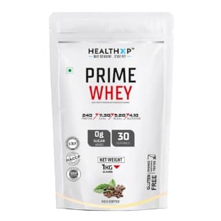 HealthXP Prime Whey, 2.2 lb Rich Coffee