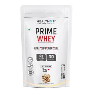 HealthXP Prime Whey, 2.2 lb Chocolate Chip Cookie Dough