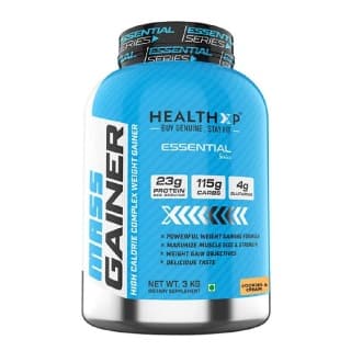 HealthXP Mass Gainer, 6.6 lb Cookies & Cream