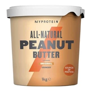 Myprotein Peanut Butter, 1 kg Natural-Crunchy by MyProtein