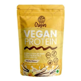 Origin Nutrition Vegan Protein Powder, 1.73 lb Vanilla
