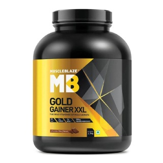 MuscleBlaze Gold Gainer XXL OP, 6 lb Chocolate Bliss by MuscleBlaze