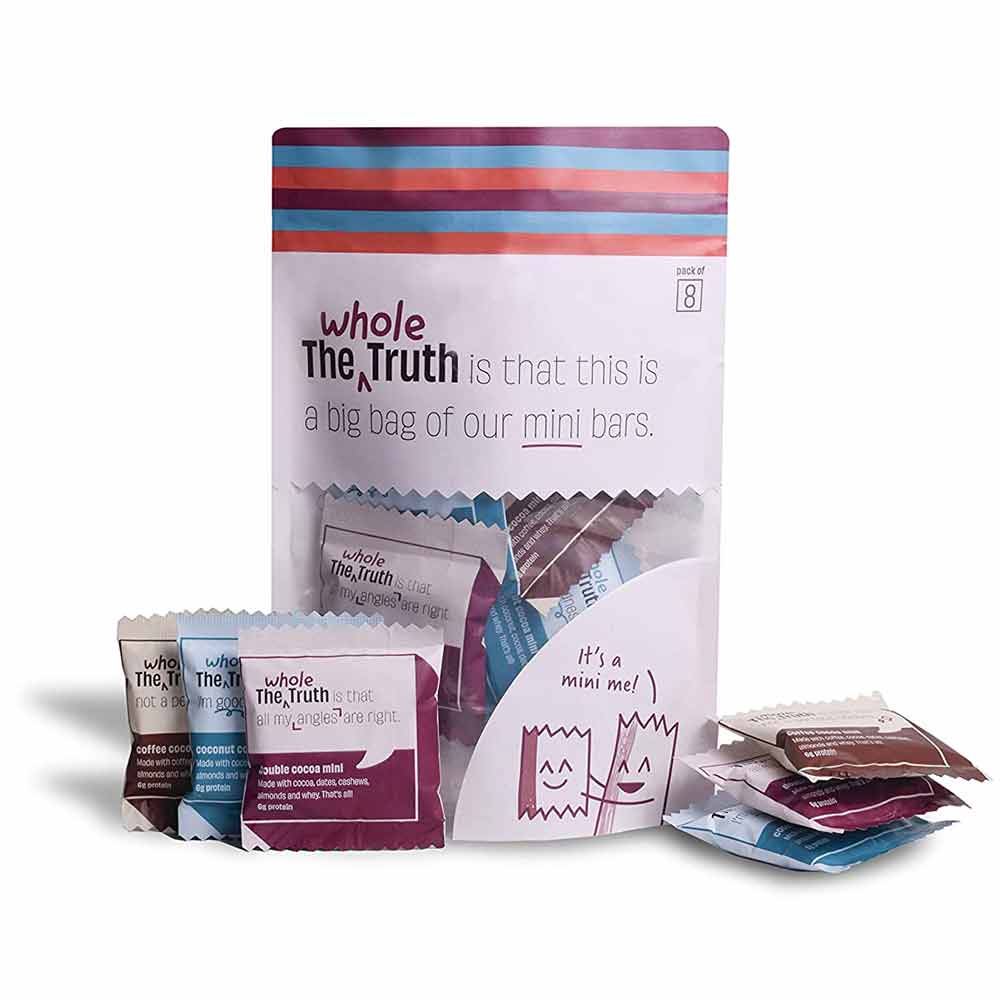 The Whole Truth Mini Protein Bars, 8 bar(s) The Chocolate Party