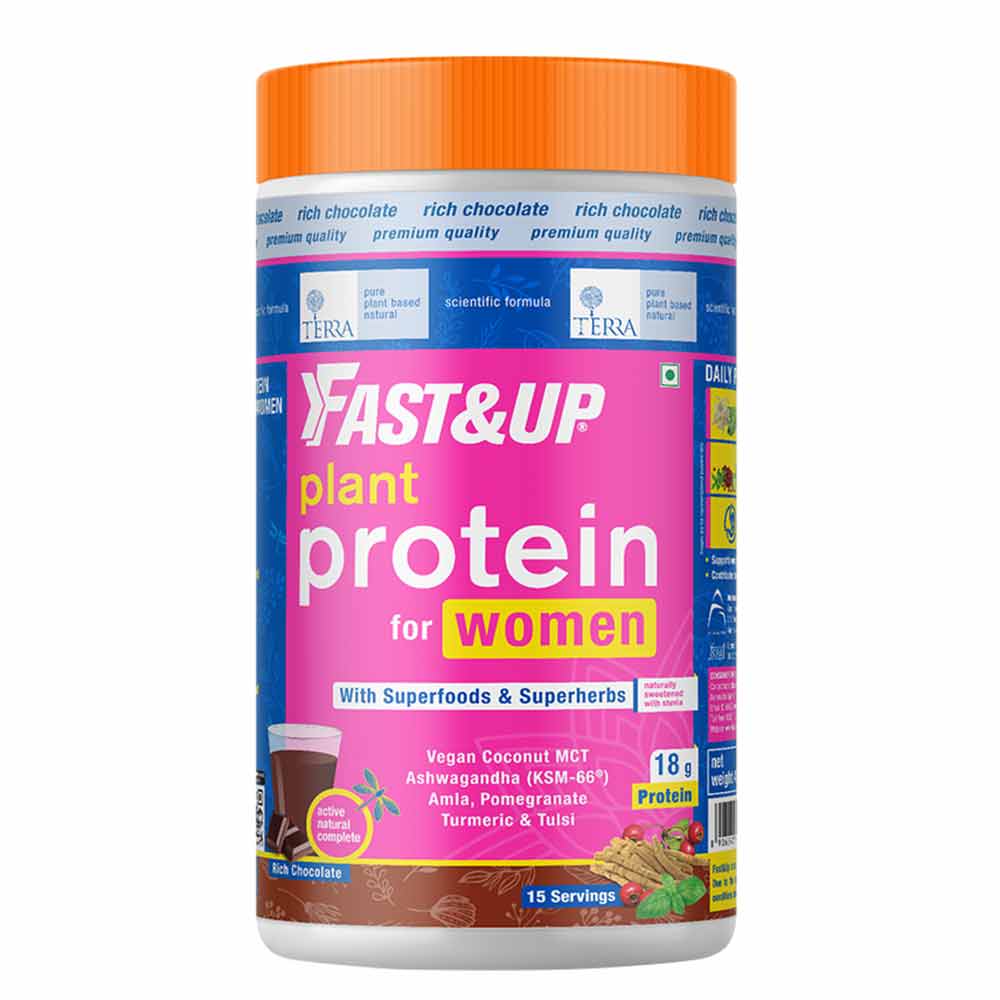 Fast & Up Plant Protein & Superfood for Women, 0.99 lb Chocolate