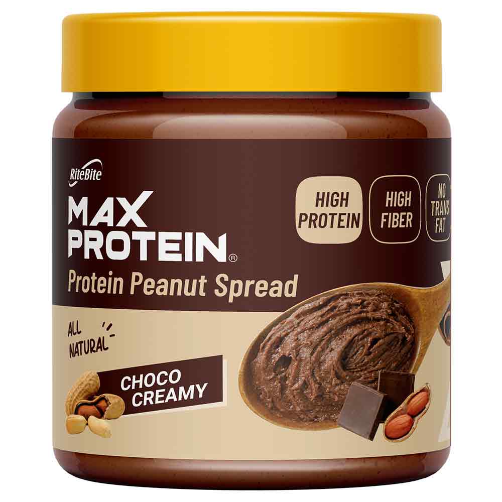 RiteBite Max Protein Peanut Spread, 0.340 kg Choco Creamy