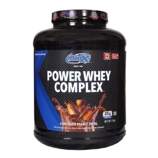 Biox Power Whey Complex, 4.4 lb Chocolate Peanut Swirl