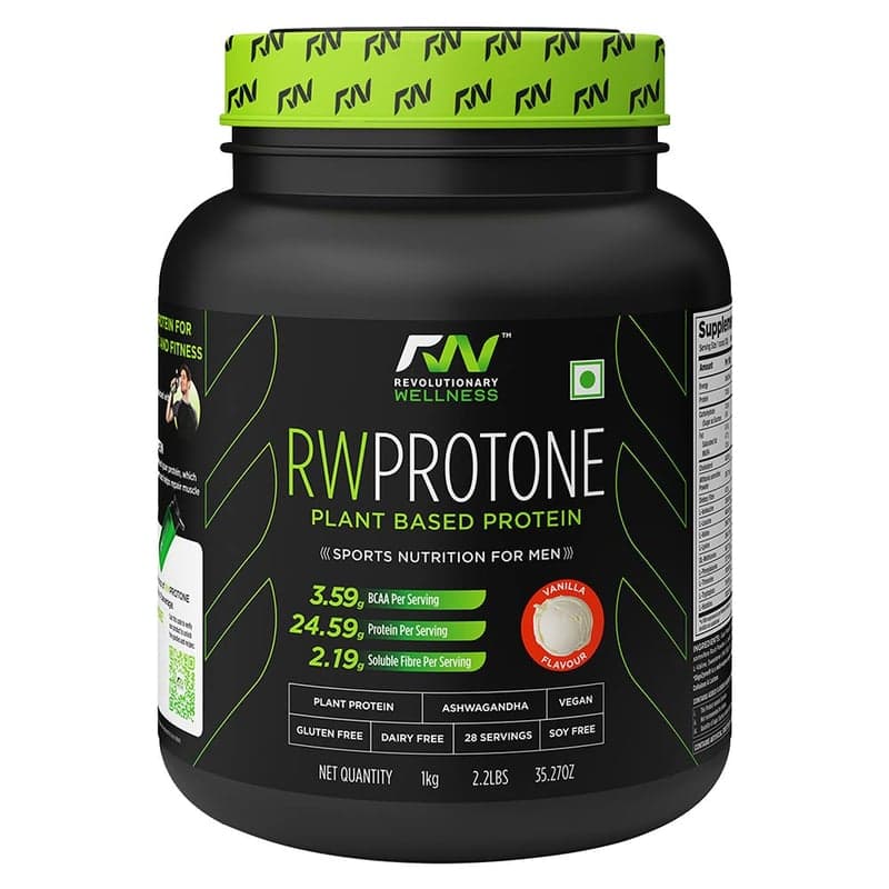 RW Protone Plant Based Protein, 2.2 lb Vanilla
