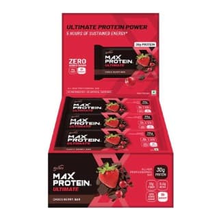 RiteBite Max Protein Ultimate Bar (30g Protein), 12 bar(s) Choco Berry