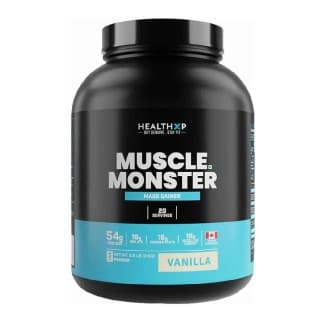 HealthXP Muscle Monster Mass Gainer, 6.6 lb Chocolate Peanut Butter