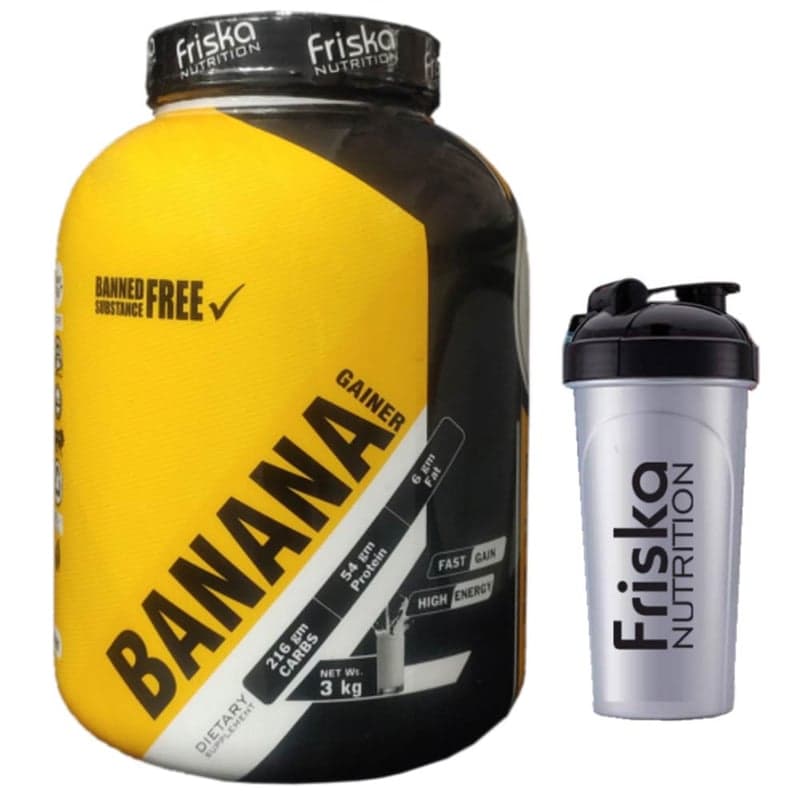 Friska Nutrition Gainer, 6.6 lb Banana