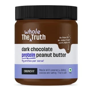 The Whole Truth Dark Chocolate Protein Peanut Butter, 325 g Crunchy