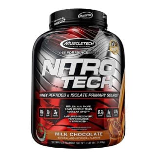 MuscleTech NitroTech Performance Series, 4 lb Milk Chocolate- USA