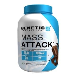 Genetic Nutrition Mass Attack, 6.6 lb Chocolate Fudge by Genetic Nutrition