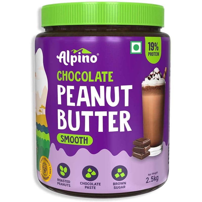 Alpino Peanut Butter, 2.4 kg Chocolate Smooth