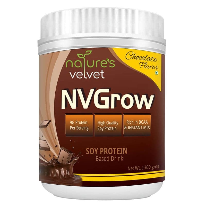 Natures Velvet NVGrow Soy Protein, 0.66 lb Chocolate