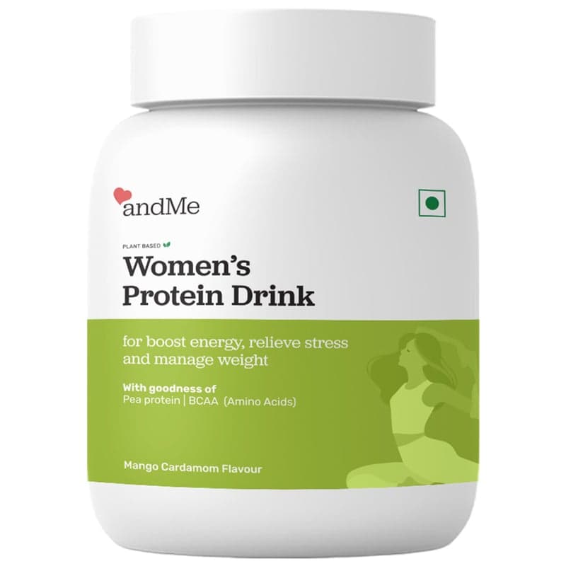 andMe Women's Protein Drink, 1.1 lb Mango Cardamom