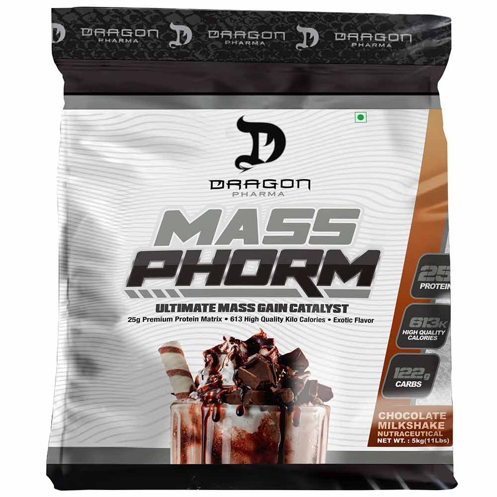 Dragon Pharma Mass Phorm, 11 lb Chocolate MilkShake