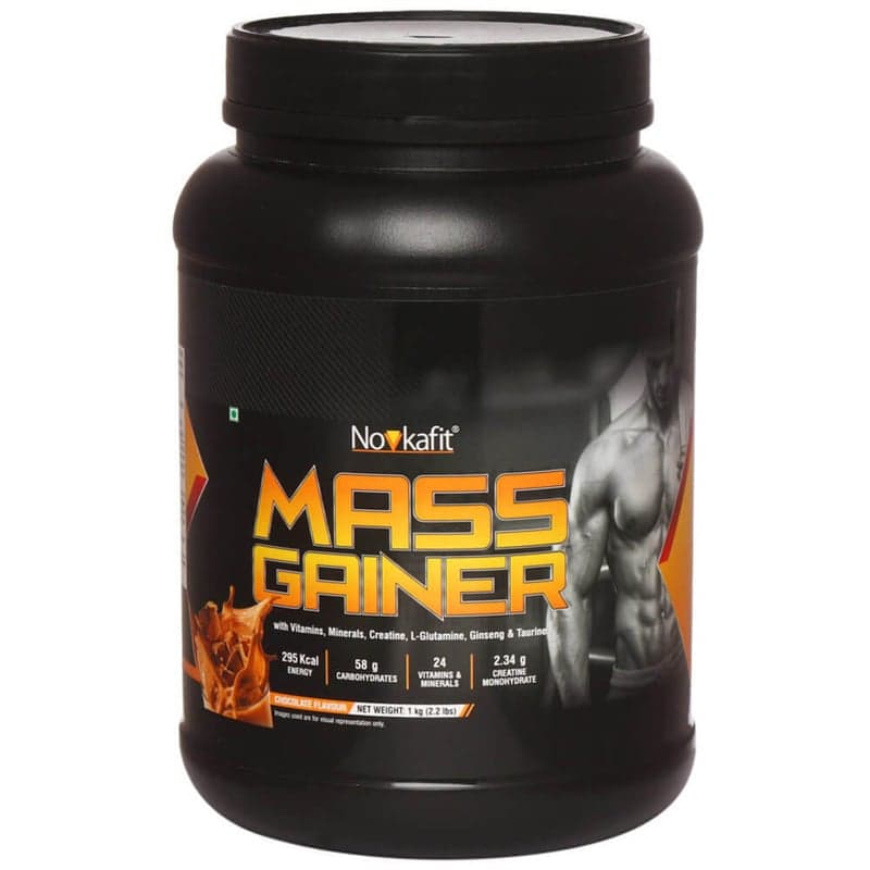 Novkafit Mass Gainer, 2.2 lb Chocolate
