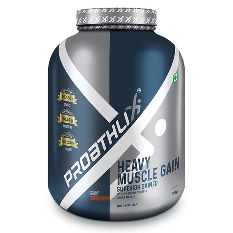 Proathlix Heavy Muscle Gain, 6.6 lb Chocolate