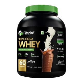 Fitspire Advanced Isolate Gold Whey, 4.4 lb Coffee