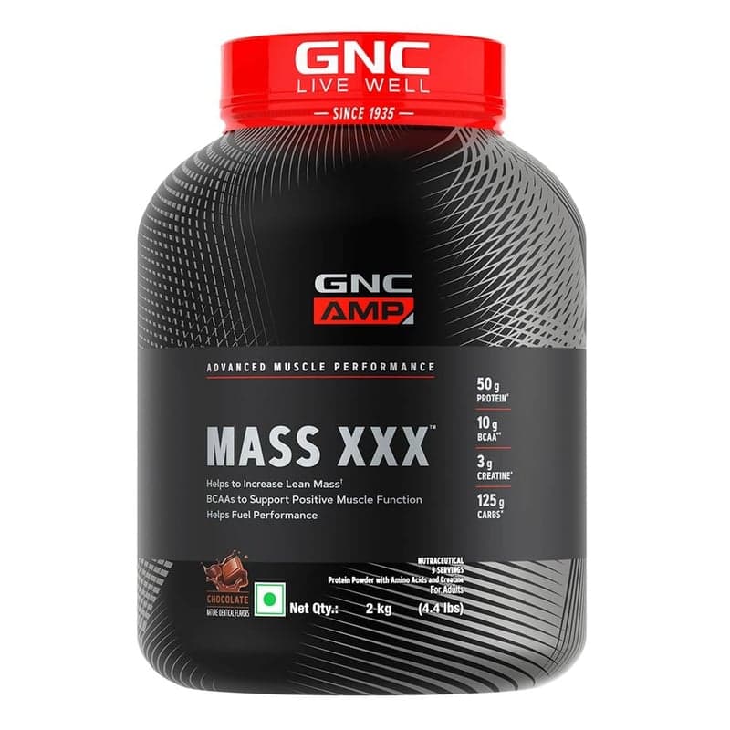 GNC Amp Mass XXX, 4.4 lb Chocolate