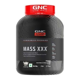 GNC Amp Mass XXX, 4.4 lb Vanilla