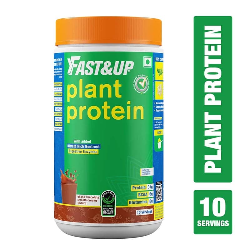 Fast & Up Plant Protein, 1.03 lb Ghana Chocolate