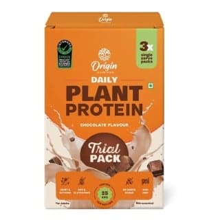 Origin Nutrition Daily Plant Protein, 3 sachets/pack Chocolate