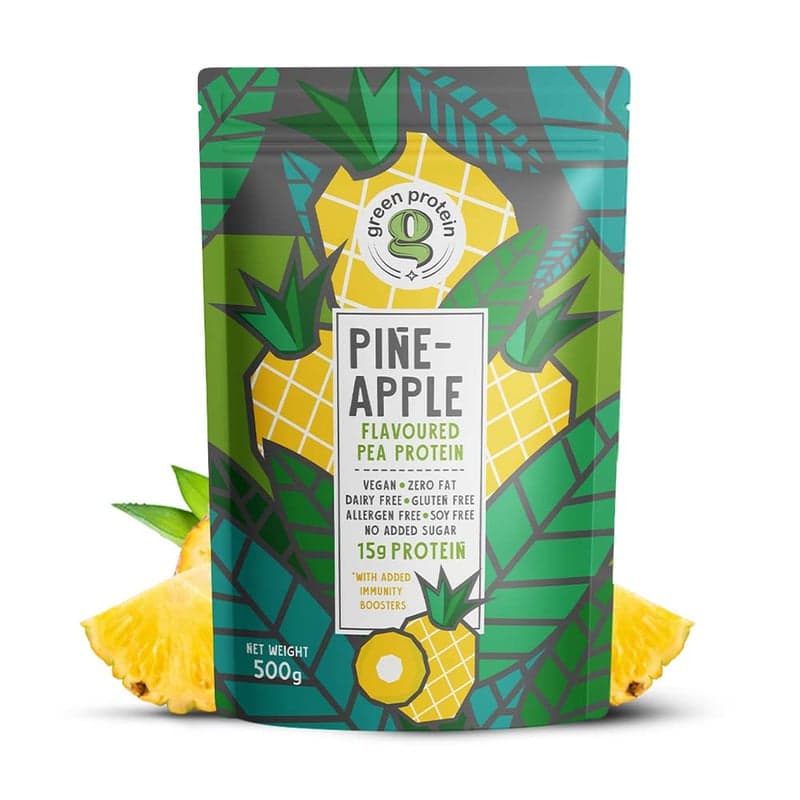 Green Protein Flavoured Pea Protein, 1.1 lb Pine-Apple