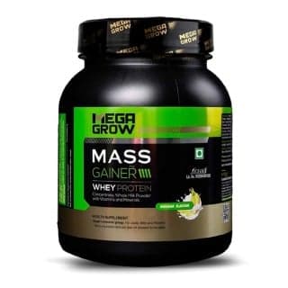 Megagrow Mass Gainer, 2.2 lb Banana by Megagrow