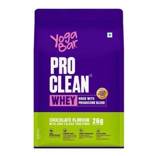 Yogabar Pro Clean Whey, 2 lb Chocolate with Zero Calorie Sweetener