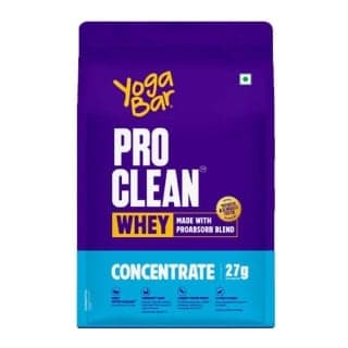 Yogabar Pro Clean Whey, 2.2 lb Concentrate (Unflavoured)