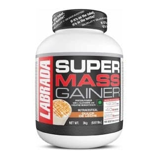 Labrada Super Mass Gainer, 6.61 lb Dulce De Leche
