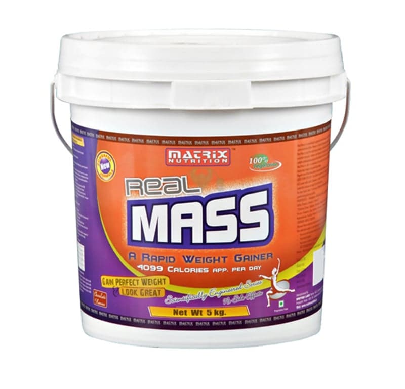 Matrix Nutrition Real Mass, 11 lb Chocolate