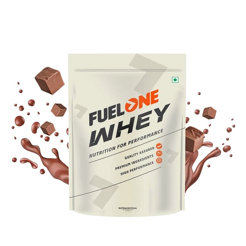Fuel One Whey Protein Powder, 2.2 lb Fudge Chocolate
