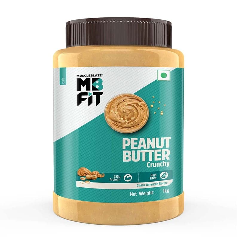 MuscleBlaze Peanut Butter, 1 kg Crunchy