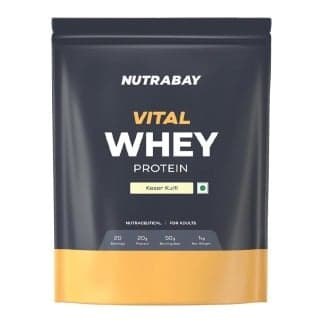 Nutrabay Gold Vital Whey Protein, 2.2 lb Kesar Kulfi