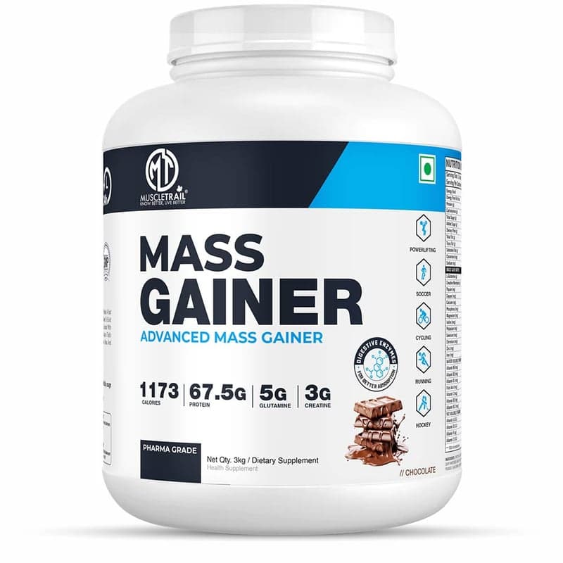 Muscle Trail Advanced Mass Gainer, 6.6 lb Chocolate