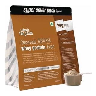 The Whole Truth Whey Protein, 4.4 lb Cold Coffee