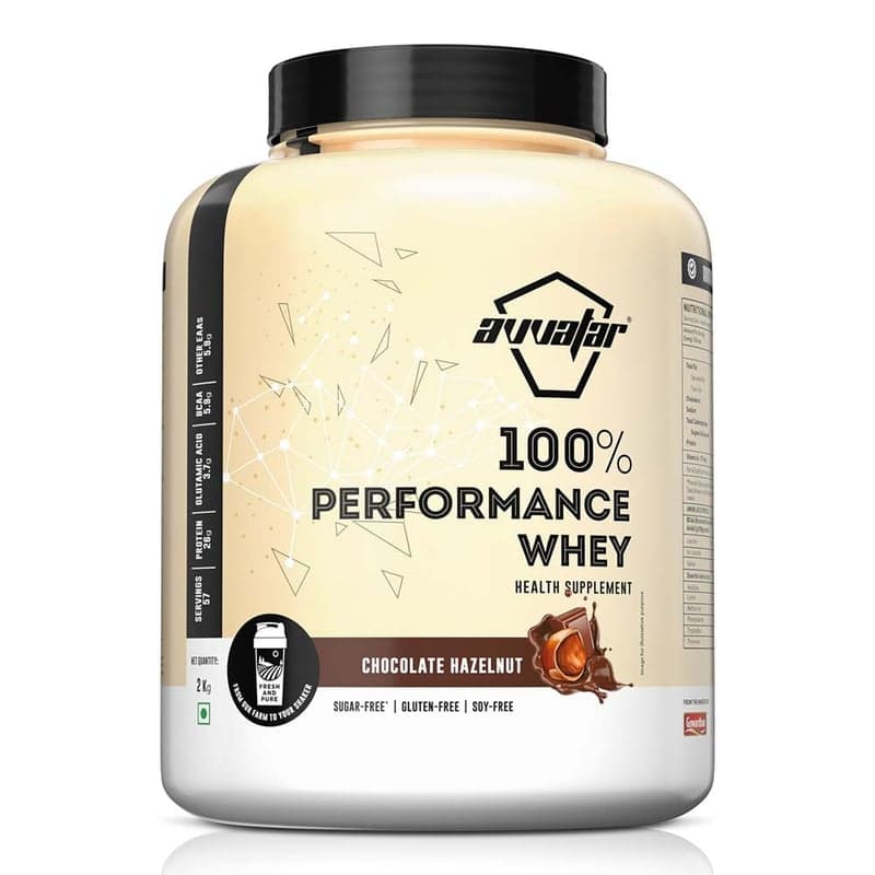 Avvatar 100% Performance Whey, 4.4 lb Chocolate Hazulnut