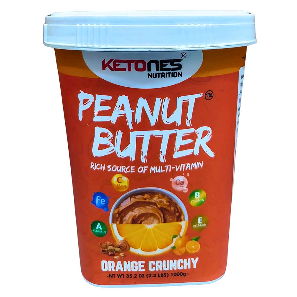 Ketones Peanut Butter, 1 kg Orange Crunchy