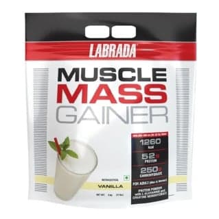 Labrada Muscle Mass Gainer, 11 lb Vanilla